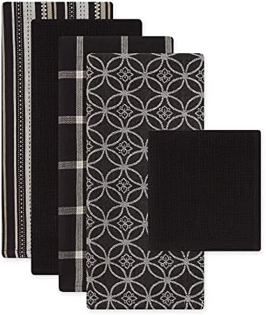 DII Assorted Woven Kitchen Set, 5 Piece - Image 2