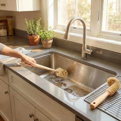 Bottle Brush & Dish Scrubber Set - Image 2