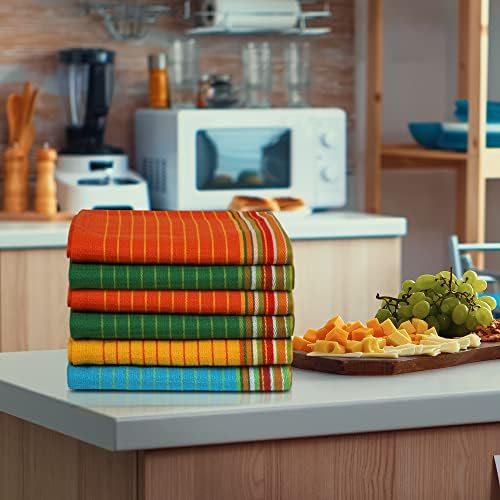 Urban Villa Kitchen Towels Cotton Dish Towels 20”x30” Multi - Image 6