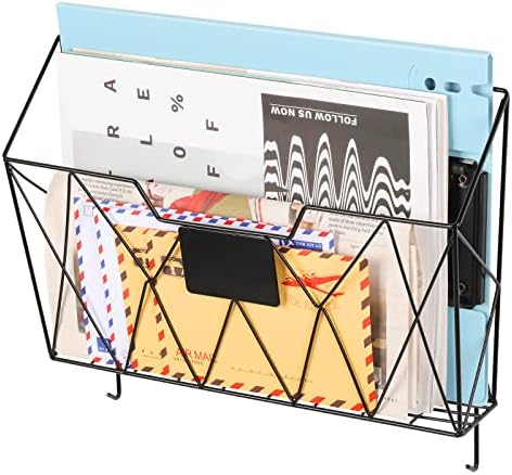 YBING Wall File Organizer, Hanging File Holder & Basket Set of 3 - Image 3