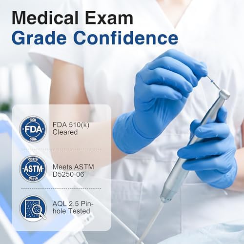 Schneider Medical Nitrile/Vinyl Blend Exam Gloves - Image 2
