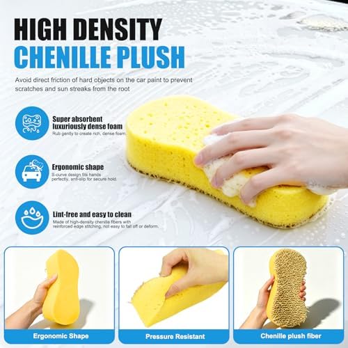 2Pack Large Car Wash Sponge - Image 2