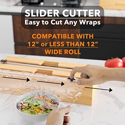 SpaceAid WrapNeat 2 in 1 Wrap Organizer - Image 5