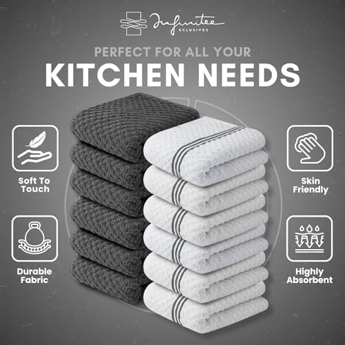 Infinitee Xclusives Premium Kitchen Towels - Image 5