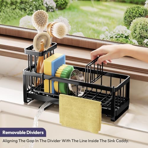 SWTYMIKI Sponge Holder for Kitchen Sink - Image 4