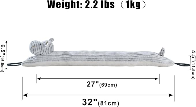 Under Door Draft Stopper Decorative Wind Stopper 32 inch - Image 2