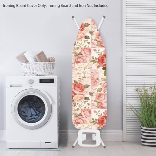 Rose Plaid Ironing Board Cover - Image 3
