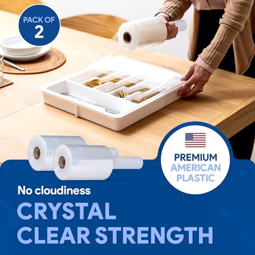 International Plastics Co. 5" Plastic Stretch Film Wrap - Image 4