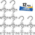 MIKEDE Magnetic Hooks 120LB Strong Magnet by MIKEDE