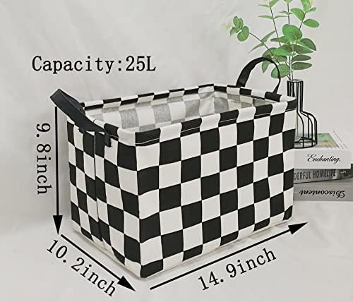 MAIZMZ Rectangular Storage Basket Collapsible Organizer Bin Waterproof Toy Box - Image 2