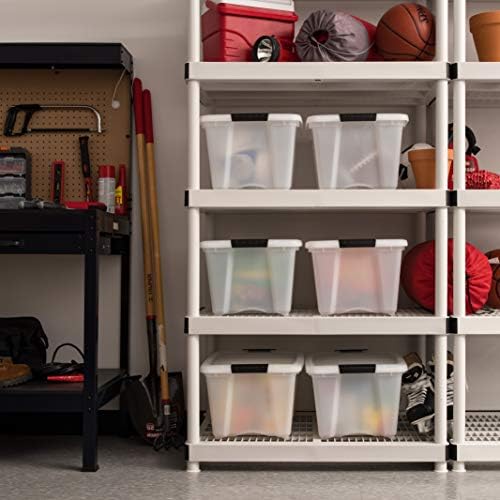 IRIS USA 6-Pack 32 Quart Storage Bins - Image 3