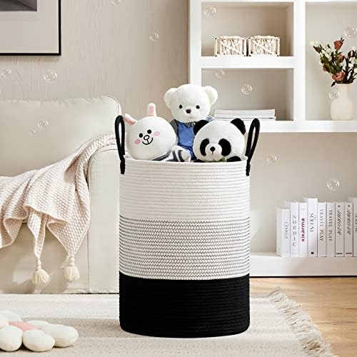 VIPOSCO 100L Extra Large Woven Laundry Basket Hamper - Image 2