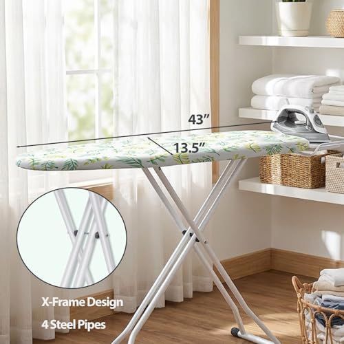 SheeChung Ironing Board 13"x43", Full Size Iron Board - Image 3