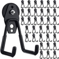 Landhoow 34 Pcs Large Magnetic Hooks Heavy Duty Garage Magnet Hooks Strong by Landhoow