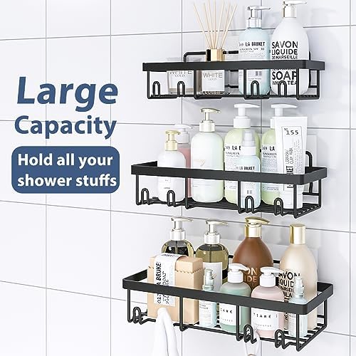 Liuoud 5 Pack Shower Caddy for Inside Shower - Image 2