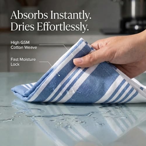 Urban Villa Kitchen Towels 100% Cotton Dish Towels - Image 2