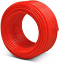 1/4" OD 50 Feet Length Red Tubing for Reverse Osmosis De-ionized Water Filtration Systems, Refrigerators, and Other Appliances (1/4" OD, 50') NSF Certified
