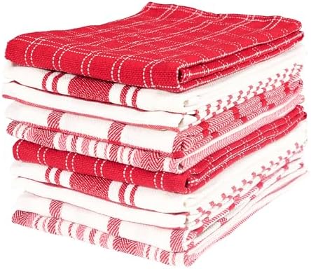 KAF Home Assorted Flat Kitchen Towels by KAFHome