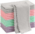 Homaxy Super Soft 16 Pack Coral Velvet Dish Cloths by Homaxy