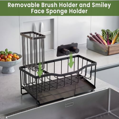 Fssvcd Kitchen Sink Caddy Organizer Sponge Holder - Image 3