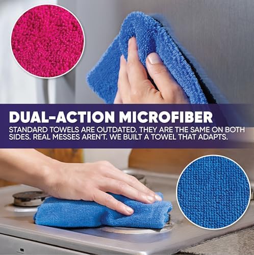 Microfiber Wholesale Pronto Cloths, Dual-Sided Microfiber Cleaning Towels - Image 3
