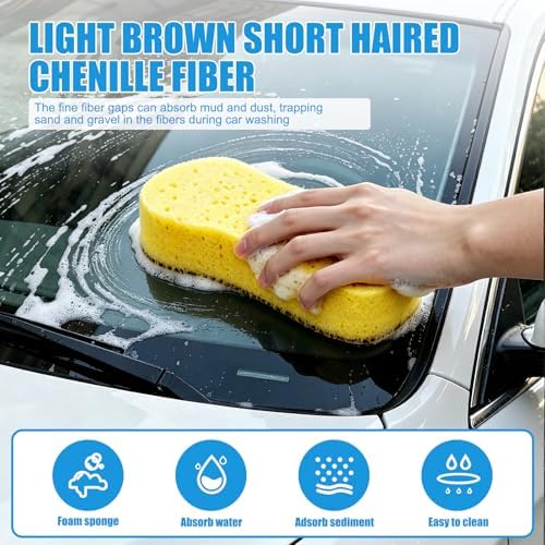 2Pack Large Car Wash Sponge - Image 5
