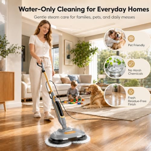 Steam and Scrub Mop, Steam Mop - Image 3
