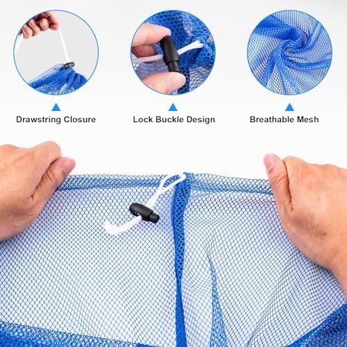 2 Pack Large Mesh Laundry Bags - Image 4