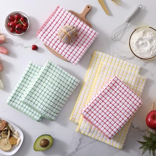 Mordimy Cotton 6 Pack Terry Kitchen Towels, 16 x 25 Inches - Image 2