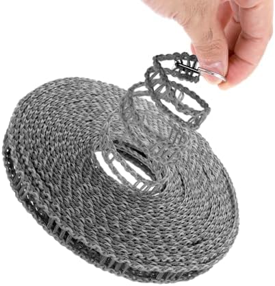 uxcell Windproof Clothesline, 8M 26ft Plastic Non-Slip Clothes Drying Rope - Image 3