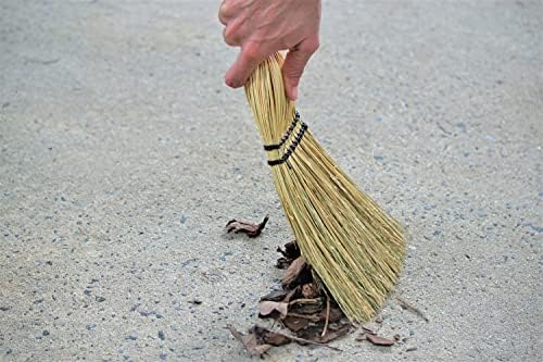 Rubbermaid Commercial 12 Inch Corn Whisk Broom, Flagged Natural Bristles - Image 2