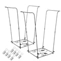 Stargarden 2Pack Trash Bag Holder, Garbage Bag Holder | Metal Leaf Bag Holder by Stargarden
