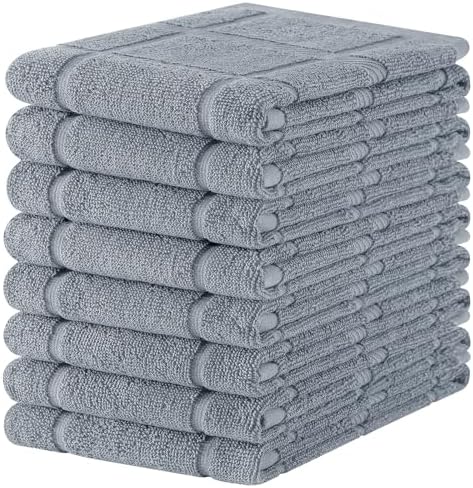Homaxy 100% Cotton Kitchen Towels 18"x28", 8 Pack Dish Towels by Homaxy