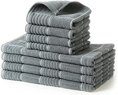 Glynniss Kitchen Towels and Dishcloths Set, Dish Towels and Dish Rags by Glynniss