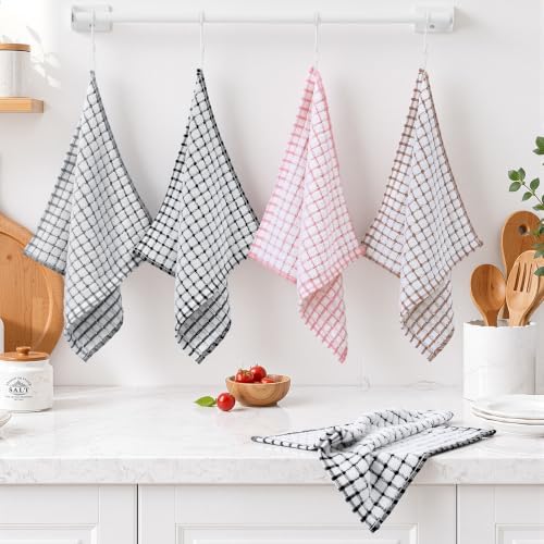 Homaxy 8 Pack Terry Kitchen Dish Cloths - Image 6