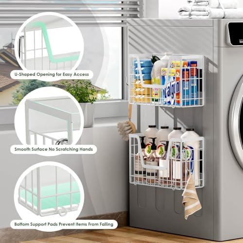 4 Pack Magnetic Shelves For Fridge - Image 4