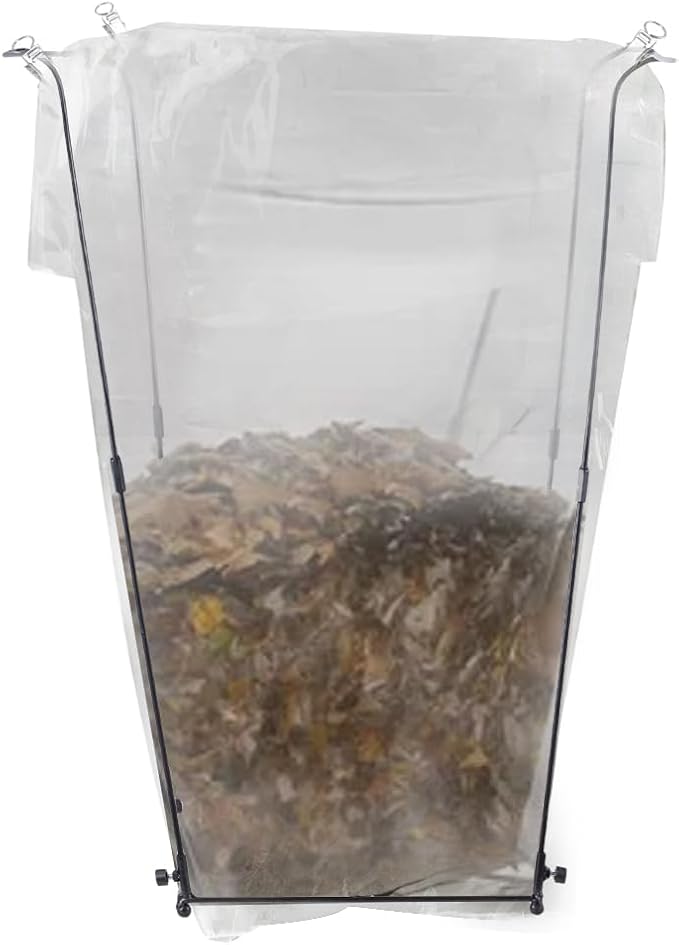 Trash Bag Holder, 30-45 Gallon Metal Garbage Bag Holder | Portable Trash Bag - Image 7