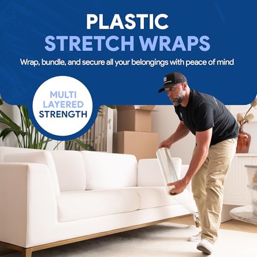 International Plastics Co. 18" Plastic Stretch Film Wrap 1200 feet 500% Stretch - Image 4