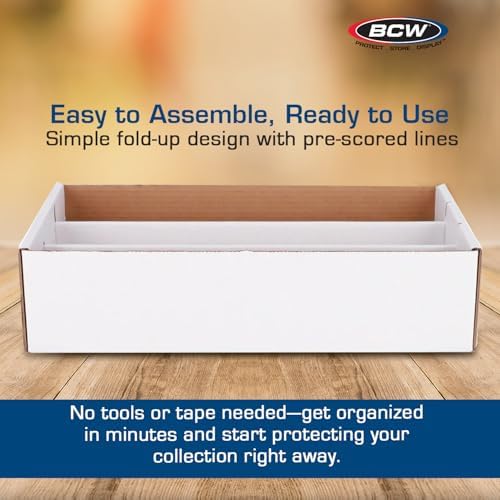 BCW Super Shoe Storage Box – 3 Pack | Cardboard Organizer - Image 5