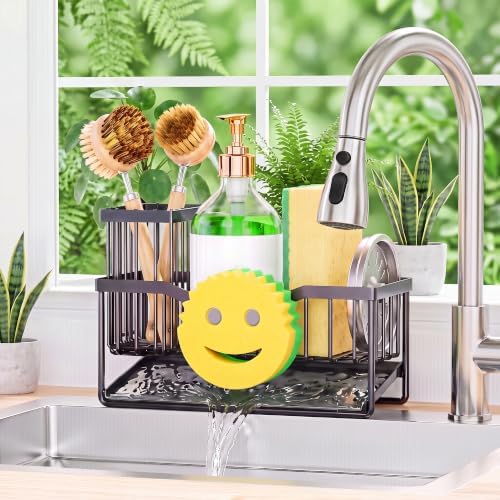 Fssvcd Kitchen Sink Caddy Organizer Sponge Holder - Image 7