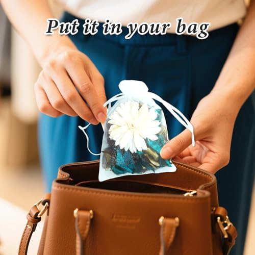 Blue Ocean Breeze Potpourri Bowl Filler, 5 Mesh Bags, Coastal Home Decor - Image 5