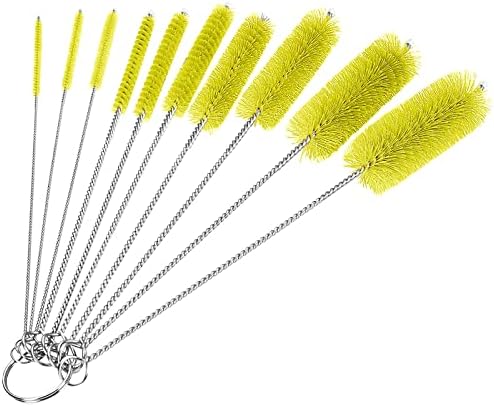 CiaraQ Bottle Cleaning Brushes, 8 Inch Nylon Tube Brush Set by CiaraQ