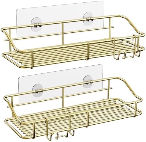 Nieifi Shower Caddy Adhesive, Shower Shelves, Shampoo Holder by Nieifi