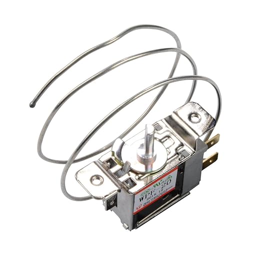 RUIAN Mini Fridge Thermostat, 2 Pin Fridge Freezer Thermostat Refrigerator Cold Temperature Control Universal WPF-20（Freezer Model）