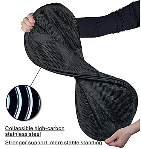 BATTOO Deluxe Strong Mesh Pop up Laundry Hamper Basket - Image 2