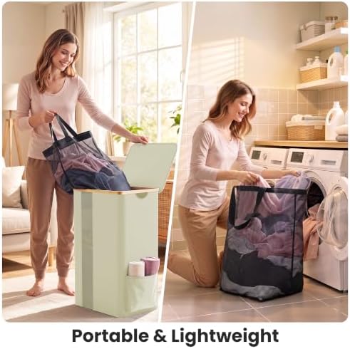 BlissTotes 100L Laundry Basket Hamper - Image 5