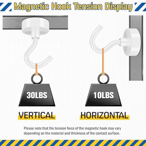 FINDMAG 30LB+ Magnetic Hooks - Image 3