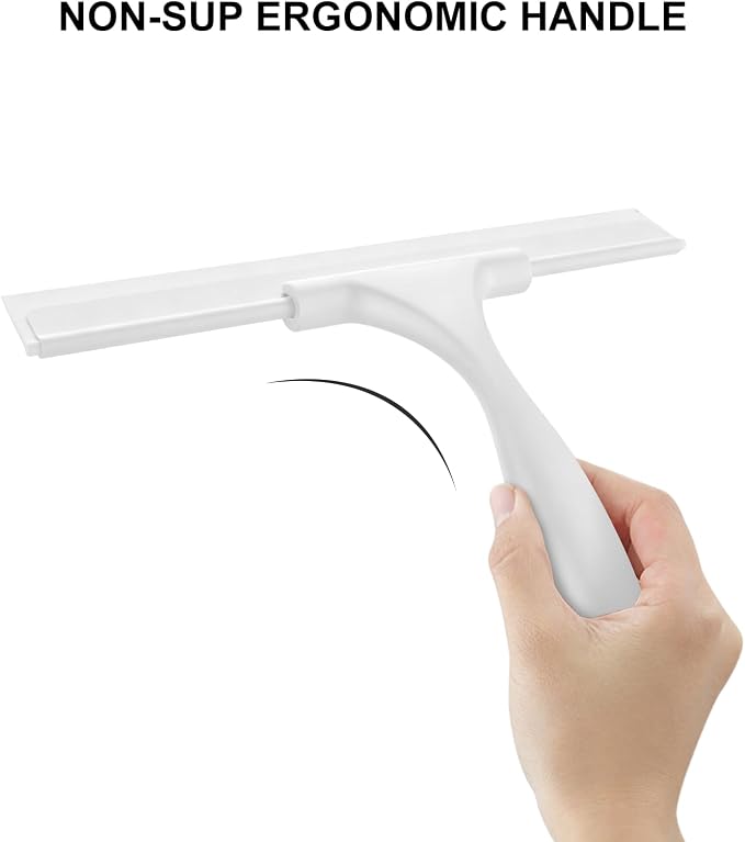 SetSail Squeegee for Shower Glass Door, 10 Inches, All-Purpose Window Squeegee - Image 3
