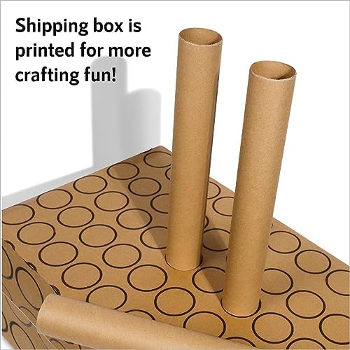 54 PC Cardboard Paper Tubes for Crafts - Image 5