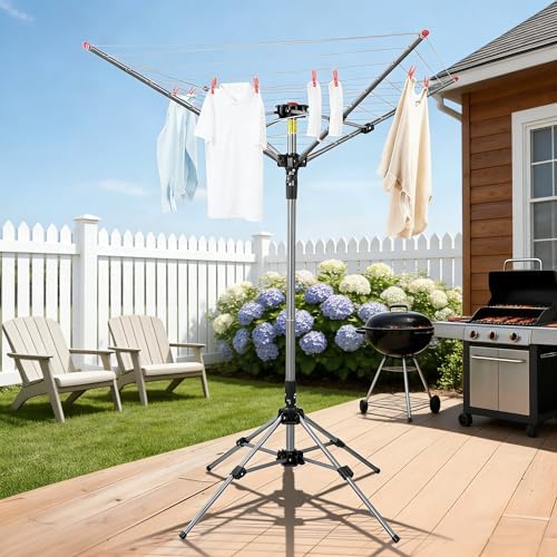 EASI 82 Ft Rotary Clothes Drying Rack - Image 2
